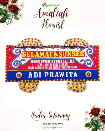 Karangan Bunga Ucapan Selamat di Jambu Karya